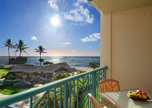 Ocean views from the Waipouli Beach Resort