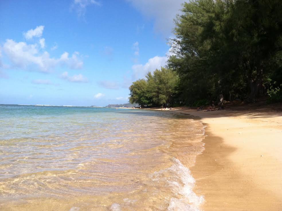 Anini Beach boasts the largest protected reef in the state of Hawaii