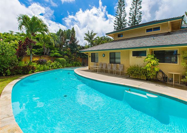 , Hale Mahana &#8211; 2-Story Princeville Vacation Home with a Private Pool