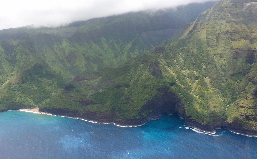 Kauai’s world-famous Na Pali Coastline