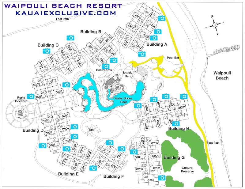 Waipouli Map