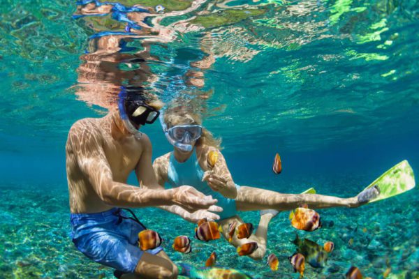 Snorkeling in Kauai