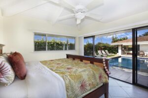 A Kauai vacation rental near the Princeville market and other events.